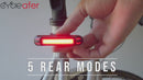 Cycleafer® Rechargeable LED Bike Light Set - Front and Rear Lights for Maximum Visibility