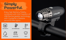 Cycleafer® Rechargeable LED Bike Light Set - Front and Rear Lights for Maximum Visibility - Cycleafer.com