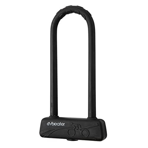 Cycleafer Bike U-Lock - Durable and Secure Bike Lock for Anti-Theft Protection