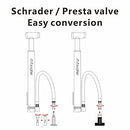 Cycleafer® Mini Floor Pump Portable Tire Air Pump, Bicycle Accessories - Cycleafer.com