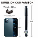 Cycleafer® Mini pump with pressure gauge, High Pressure Bicycle Pump for Mountain, Road, Touring, Hybrid & Fat Tyres. - Cycleafer.com