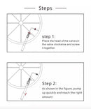 Cycleafer® Mini pump with pressure gauge, High Pressure Bicycle Pump for Mountain, Road, Touring, Hybrid & Fat Tyres. - Cycleafer.com