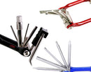 Cycleafer® Multifunction Tools & Bike Tyre levers Set of 3, Includes 12 Functions: 2/2.5/ 3/ 4/ 5/ 6/ 8Hex/Cross Screwdriver/ Straight Screwdriver/ T25 Screwdriver/Tire Pry Bar/Chain Rivet Extractor. - Cycleafer.com