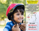 Cycleafer® Kids Bike Helmet, Adjustable Fit Age from 2 & Older, Ultra Lightweight with Ventilation, Hard ABS SHELL & EPS CORE Max Protection, for Toddler, Boys & Girls. - Cycleafer.com